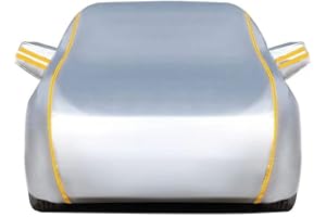 WJHCDDA Car Cover For Mercedes Benz E220 Convertible Waterproof Breathable Oxford Cloth All-weather Weatherproof Outdoor Car Tarpaulin