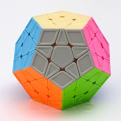 *X-MAN GALAXY Megaminx* STICKERLESS SCULPTED - QiYi 3x12 Professional & Competition Speed Cube Rubik's cube Brain Game 3D Puzzle