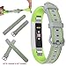 Produktbild Fitbit Alta HR Armband,Silikon Verstellbare Ersatz-Sportbänder Weiches Ersatzarmband Fitness Zubehörteil mit Metallschließe für Fitbit Alta/Alta HR/Ace