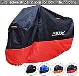 * Schützt Ihr Motorrad vor Sonnenlicht, Regen und Staub.