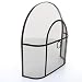 Marko Fireside Kintra Fire Guard Screen Protector Cover Fireplace Shield Spark Fireside Black Mesh