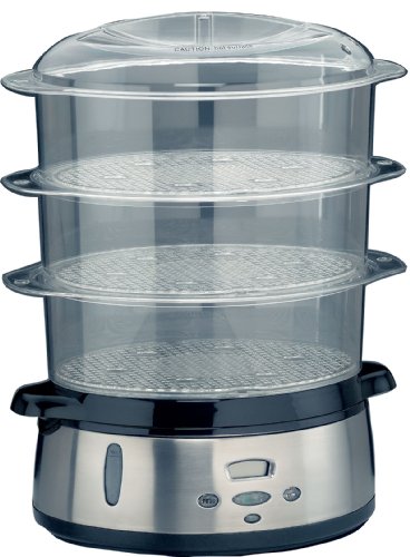 ROMMELSBACHER DGS 800 - DAMPFGARER - 800 Watt - Edelstahl