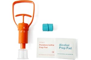 KONMED Notfall Erste Hilfe Extraktoren Sicherheits-Kit Venom-Schutz Schlangenbiss Venom Extractor