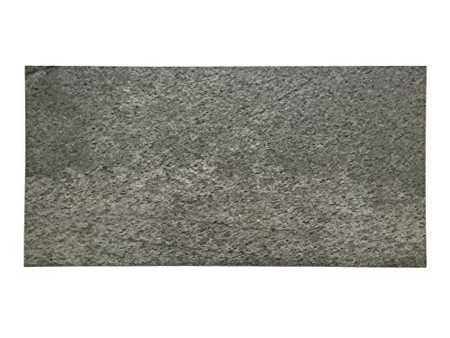 Preisvergleich Produktbild Wand-Schieferplatte aus Naturstein für Wohnzimmer • Schlafzimmer • Küche / Paneel zur Dekoration und Wandgestaltung / 120cm x 60cm x 0,25cm / Steintapete Platinum groß