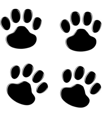 Adesivo Vinile Cuore Con Impronta Zampa Cane 10 Cm - Per Auto, Finestre, Pareti, Multicolore - Foto 10