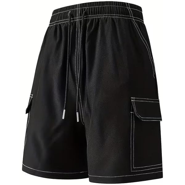 Buy BE SAVAGE Men's 260 GSM Heavyweight Acid Wash Shorts | Vintage
