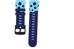 vsilay Replacement Silicone Watch Strap Sweat-proof Bracelet Watchband Universal for 16mm/20mm Width Kid Phone Watch