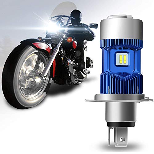 WinPower H4 (P43t)/ HS1 LED Motocicli Kit conversione lampadina 30W 5500Lm 6000K Xenon Super Bright bianco Hi/Lo per moto DC 12V, 1 lampada