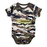 TWISTED ENVY Baby Jungen (0-24 Monate) Body Gr. 6-12 Monate, camouflage
