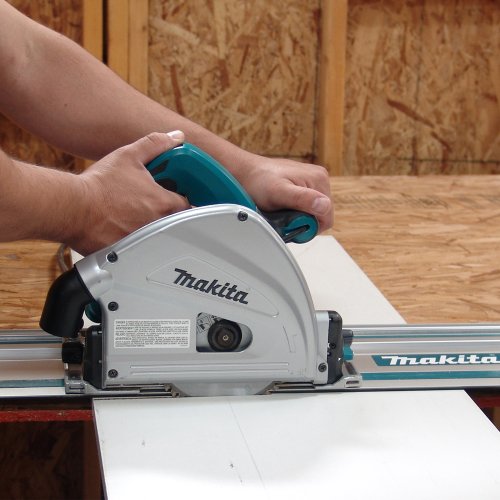Makita SP 6000K1 Tauchsäge mit Führungsschiene und Systainer - 6