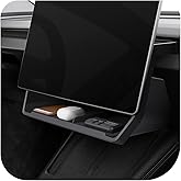 Spigen Tesla Under Screen Storage Organizer | Model Y Juniper 2025 2026 Model 3 Highland 2024-26, One-Tap Installation, Desig