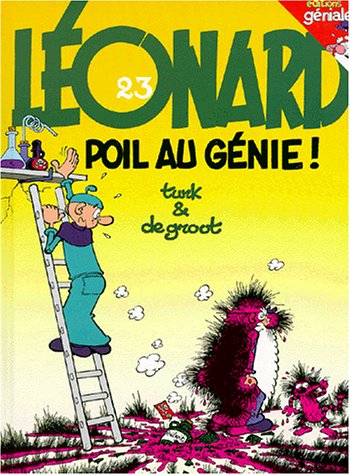 couverture de : L&eacute;onard Poil au g&eacute;nie !