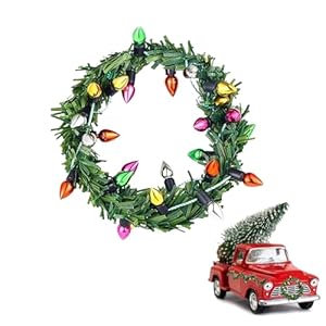 Mini Corona de Navidad, Guirnaldas