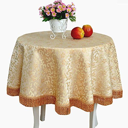 WFLJL European Style,Mahjong,Tablecloth,Dining Table,Cloth,Cover Cloth,Coffee Table,Living Room,Jacquard,180*180cm