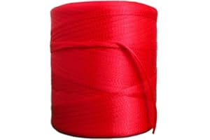 Euroshoppingonline Rete in PP Per Il Confezionamento di Ortofrutta Formaggi Frutta Verdura - Retine Rotolo Retina Sacchetti Sacco Bobina (Rosso)