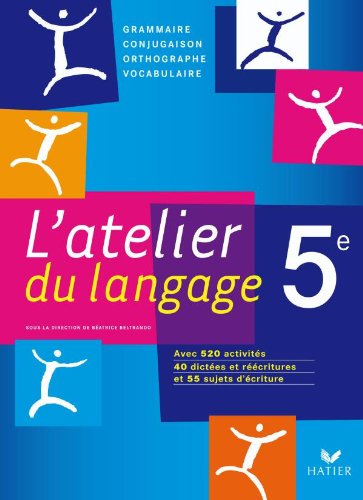 couverture de : L'atelier du langage 5e