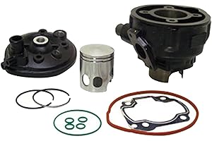 AER MOTO SPARE PARTS KIT CILINDRO COMPLETO GRUPPO TERMICO TESTA 47MM 70CC RS RX TZR XR7 DT XR6 X LIMIT AM6