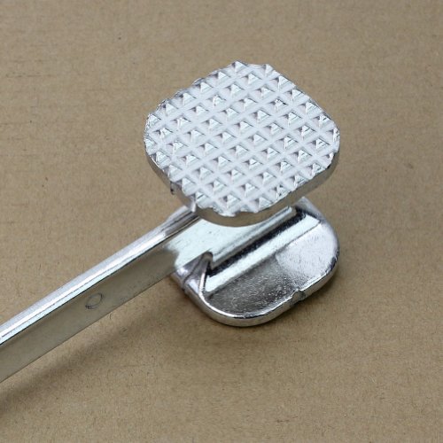 Fleischklopfer Fleischhammer Schnitzelklopfer Fleisch Hammer Küchenhelfer Alu - 5
