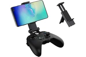 DRAGON SLAY Phone Clip and Detachable Tabletop Gaming Stand with Adjustable Angle (Suitable for Smartphones up to 90mm Wide), for Xbox One Controllers