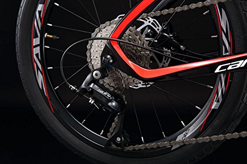 SAVA 20″ Kohlefaser Die Klappfahrräder Mini Compact City Bicycle SHIMANO 3000 9 Gang - 5