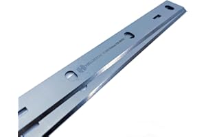 HELLISTON T1 W18% Coltelli per FEMI Job Line PF204 PF-204 Cyclone pialla a filo e spessore, HSS tungsteno 18%, 210x22x1,8mm (1 coppia = 2 lame pialla)