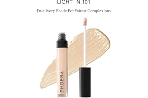 weixinbuy Liquid Concealer Cover Rides Taches de rousseur Rides Cernes Fond de Teint Hydratant, Grand Choix et Cadeau pour les Filles.