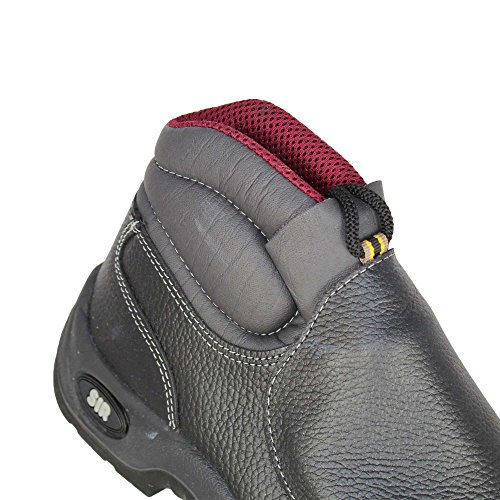 SIR Safety Systems Sicherheitsschuhe S3 SRC Dachdeckerschuhe Schweißerschuhe hoch Schwarz - 3