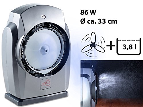 Sichler Haushaltsgeräte Indoor- & Outdoor-Ventilator VT-538.IO, mit Sprühnebler - 2