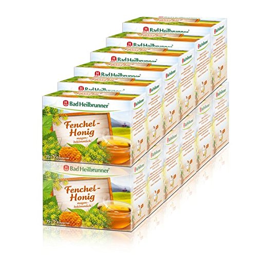 Preisvergleich Produktbild Bad Heilbrunner Fenchel-Honig 12er Pack
