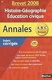 Image de Histoire-Géographie Education civique : Sujets corrigés