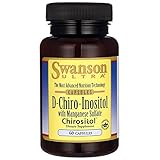 Swanson Ultra D-Chiro Inositol with Manganese Sulphate Chirositol - 60 Capsules