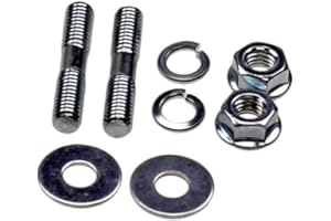STREETPARTS24 Vergaser Stehbolzen Set Flansch Stift Befestigung passend für Simson S50, S51, Schwalbe - 2er-Set M6 Schrauben für Vergaser-Befestigung