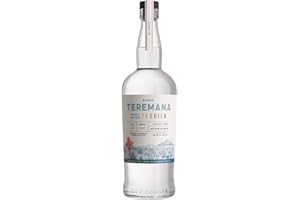 ‎TEREMANA Teremana Blanco Tequila – 1 x 0,7l Small Batch Tequila – 40% Vol. – 100% reife Blaue Weber Agave – Helle, frische Zitrusfrüchte mit gerösteter Agave - Von Hand hergestellt