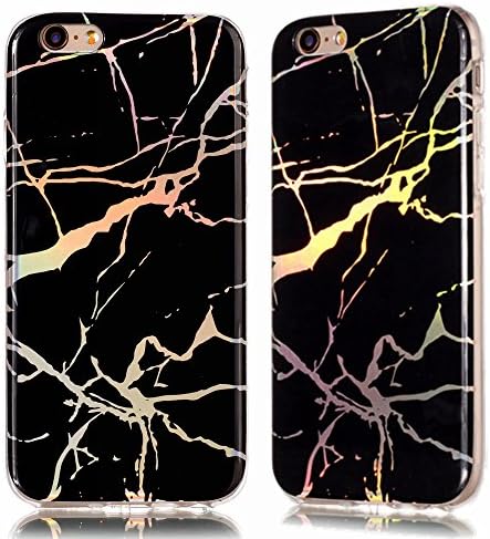 Case for iphone 6plus/6S plus(5.5"), XINYIYI Colorful Marble texture TPU , Soft Anti-slip Back Phone Cover Lightweight Ultra thin shockproof soft shell durable scratch resistant TPU phone case