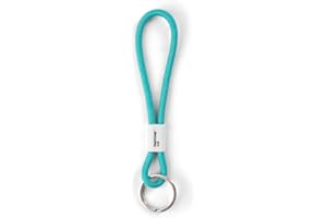 COPENHAGEN DESIGN Pantone Design-schlüsselband Key Chain Short | Schlüsselanhänger Robust und Farbenfroh | Kurz 320 C |Türkis diseño Llavero Colorido | Corto | Turquesa, Nailon, 18