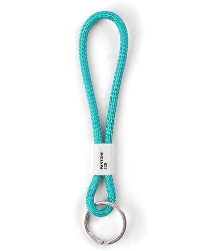 Pantone Portachiavi Design Lungo 48 Cm Oro - Cordino In Nylon E Metallo, Resistente E Colorato - 3