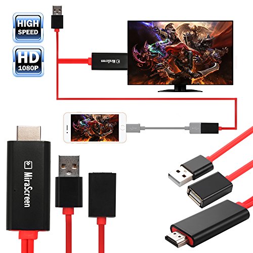 XCSOURCE® Mirascreen MHL Mikro USB zum HDMI 1080P HDTV Kabel Adapter für iPhone 6 / 6s / 7 / 7 Plus AH283 - 2