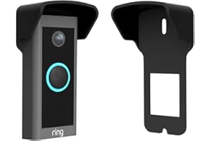 Mars Outpost | Regenschutz kompatibel mit RingWiredVideoturklingel | Regenschutz zum Schutz vor Regen, Sonne, dauerhaft und witterungsbeständig Kein Bohren erforderlich