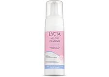 Lycia, Mousse Detergente Viso, Occhi e Labbra, Formula Delicata per Pelli Sensibili con Acido Ialuronico ed Estratto di Fiordaliso, Rinfrescante ed Emolliente per una Pelle Morbida e Luminosa, 150 ml
