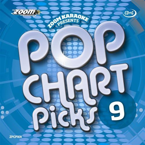 Zoom Karaoke CD+G - Pop Chart Picks 9 - 21 Tracks [Card Wallet]
