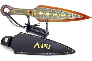 haobook Revenant's Hope's Dawn Heirloom - 11.8" Apex Legends Full Metal Weapon Replica Gaming Memorabilia for Display Cosplay & Collector's Birthday Gift