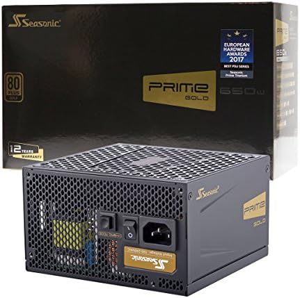 Seasonic PRIME Ultra Gold 650W (80+Gold, ATX 12V) PSU/Power Supply