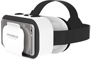 B BLESIYA Blesiya VR Shinecon Lunettes de Réalité Virtuelle 3D Sangle Réglable et Coussin éponge Confortable