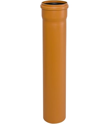 Kgem KG Tubo PVC-U Per Fognature DN 250 – Coestruso SN4, 1000 Mm, Con Guarnizione In Gomma - 4