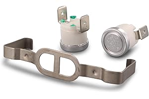 ‎DL-PRO DL-pro Thermostatkit für Bauknecht Whirlpool 481225928681 Temperaturbegrenzerkit Thermostat für TRK ALP AWZ AWL Trockner Waschtrockner
