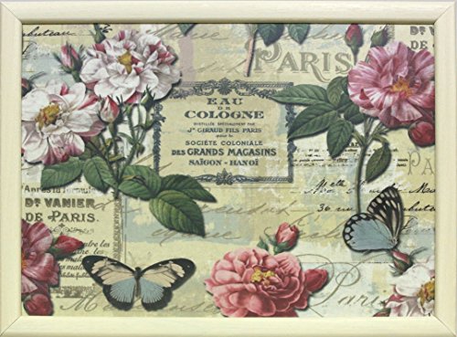 Andrew´s Knietablett Laptray mit Kissen Tablett für Laptop French Rose