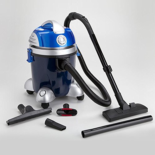 Turbo aspirador ¡2 en 1! de Novohogar. Aspira sólidos y líquidos con máxima eficacia y no precisa de bolsa. Depósito de gran capacidad y filtro HEPA