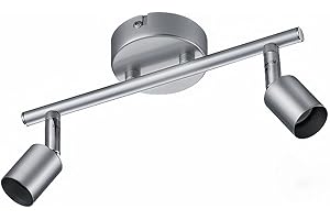 RL LIVE YOUR LIGHT Reality Paris Barra Foco 2 Luces, GU10, Titán