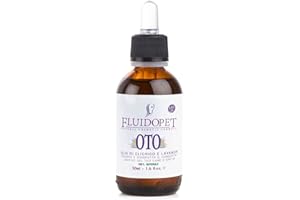 FLUIDOPET NATURAL COSMETIC FORMULA FluidoPet OTO per Cani e Gatti con Olio di Elicriso e Lavanda – 100% Naturale - CF. da 50 ml.