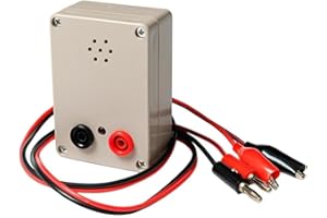 CNANRNANC Durchgangsprüfer 9 V mit Summer und Kontrollleuchte für Kabel, Leiterplattenkabel und Schalterprüfung mit Batteriewechsel (B)